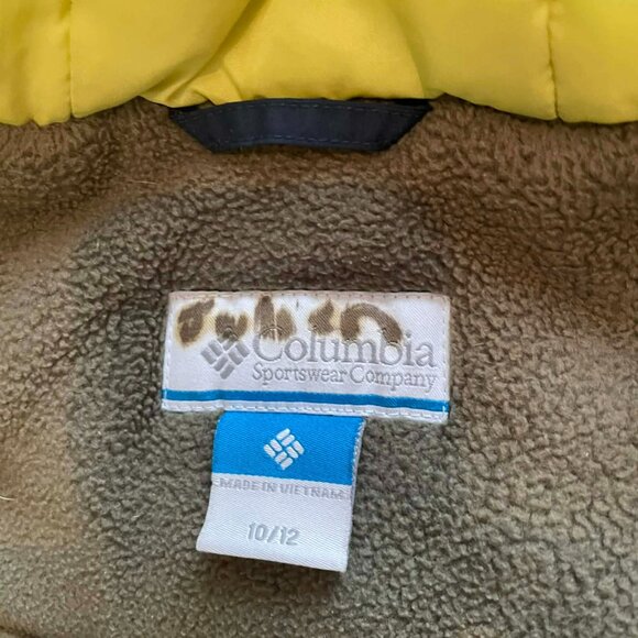 Columbia boys waterproof winter coat. Dark blue , SIZE 10/12. - Picture 4 of 13